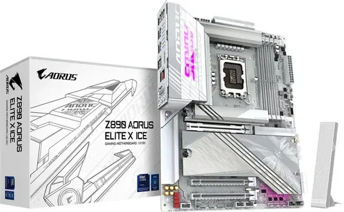 Gigabyte Z890 AORUS ELITE X ICE LGA 1851 DDR5 Материнская плата