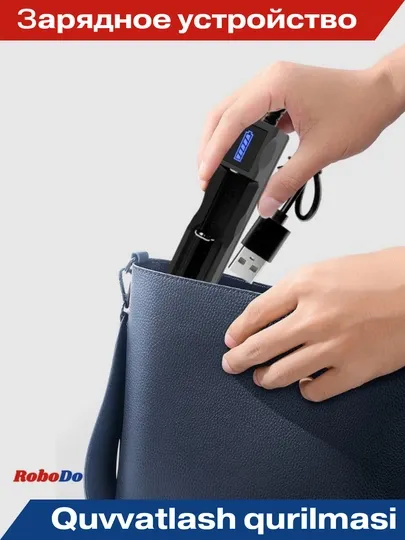 Зарядное устройство c USB для аккумуляторов 18650 TG-188