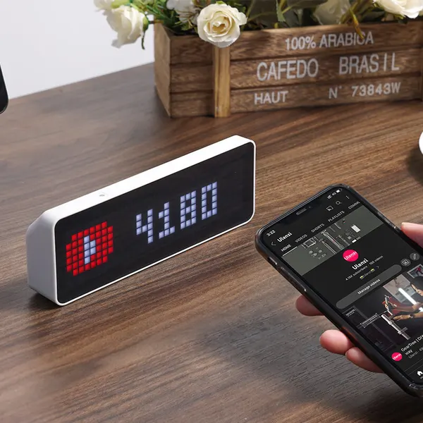 Умные пиксельные часы Ulanzi TC001 Smart Pixel