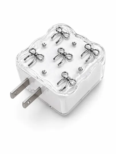 Чехол для адаптера Apple 18W / 20W защитный декоративный TPU