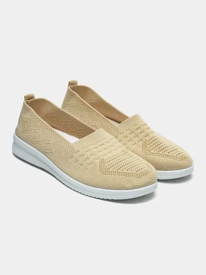 Слипоны женские, кроссовки сеточные, 36-41 размера