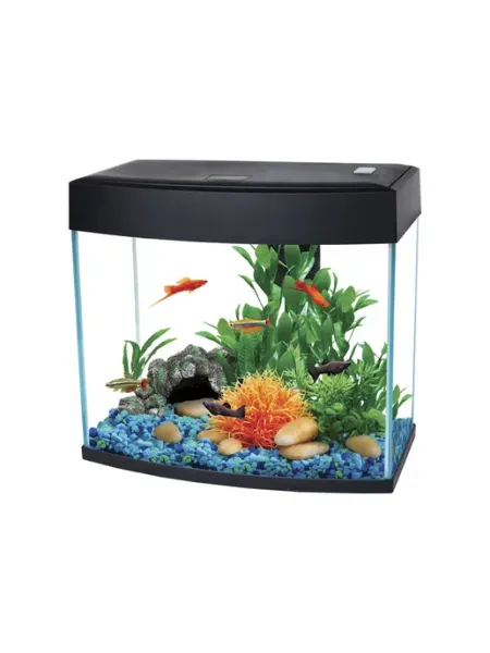 AA Aquarium Аквариум BasicP 14л панорамный черный 340*192*310мм