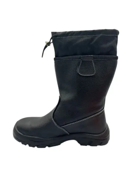 KBK.STORE Сапоги рабочие из натуральной кожи с манжетом