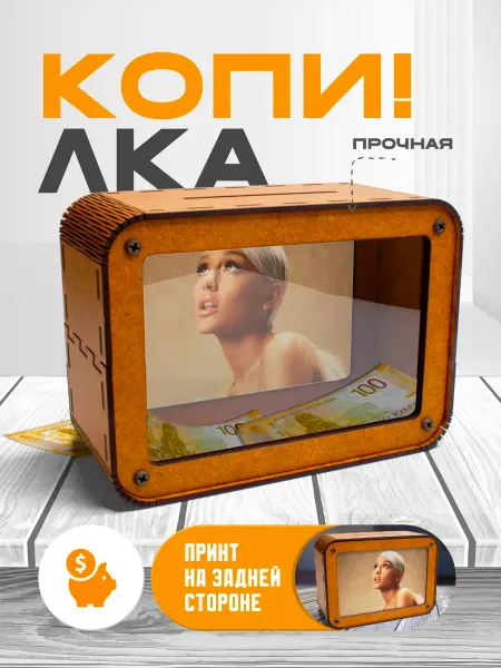 KopiCash Копилка для денег Ариана Гранде