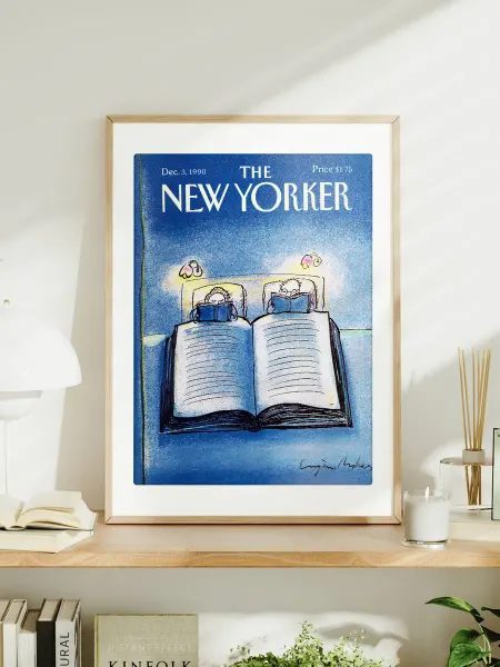 Постер A3 "The New Yorker - Перед сном - 3 декабря 1990"