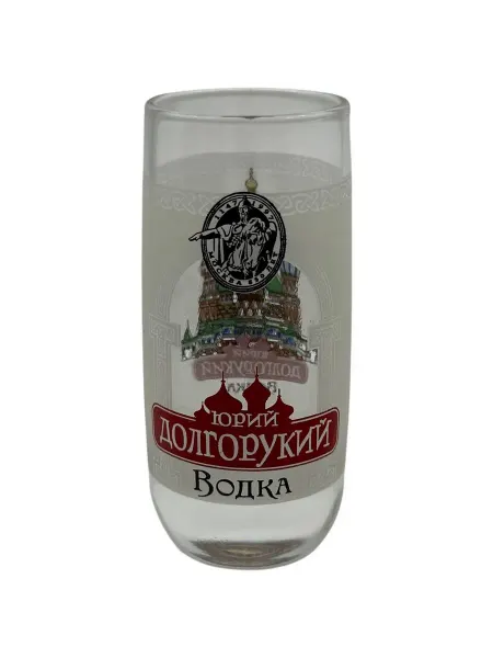 Стопка "Юрий Долгорукий", 90 мл, стекло, 1990-2000 гг, Росс