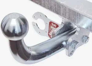 Фаркоп оцинкованный Galia F105A для Ford Galaxy 1995-2000, SEAT Alhambra 1996-2000, Volkswagen Sharan 1995-2000(паспорт и сертификат в комплекте)(без электрики)