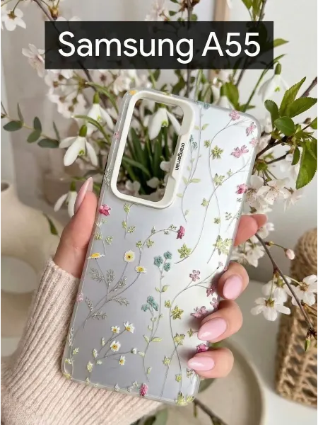 Orangeman Чехол на Samsung Galaxy A55 Полевые цветы 1B