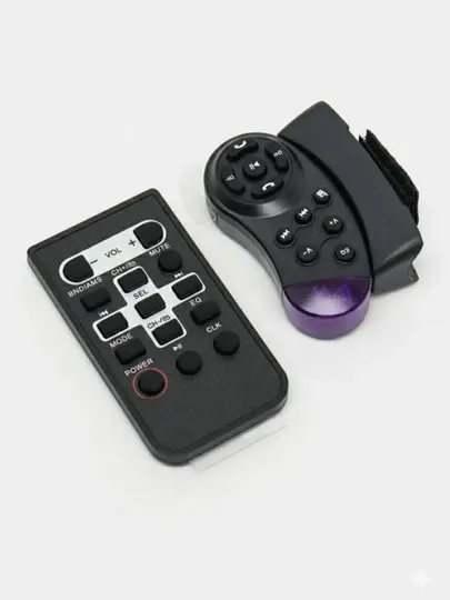 Автомагнитола 1DIN, Bluetooth, USB, AUX, с пультом