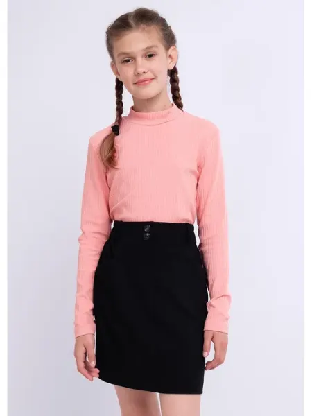 CLEVER WEAR Водолазка детская цветная для школы лапша