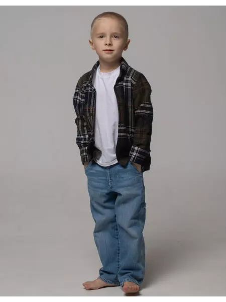 Lakrosh Клетчатая хлопковая рубашка oversize