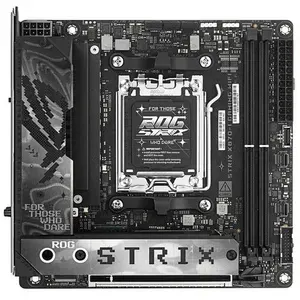 Материнская плата ASUS ROG STRIX X870-I GAMING WIFI - AM5, AMD X870, 2xDDR5-5200 МГц, 1xPCI-Ex16, 2xM.2, Mini-ITX
