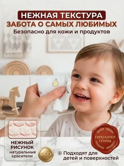 Салфетки кухонные универсальные, рулон 150 шт