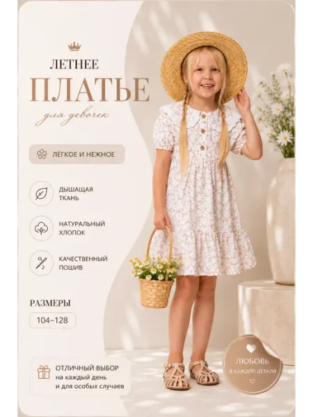 Стильный Ёж Платье летнее
