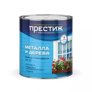 Престиж Эмаль ПФ-115 алкидная глянцевая голубая 2.8 кг