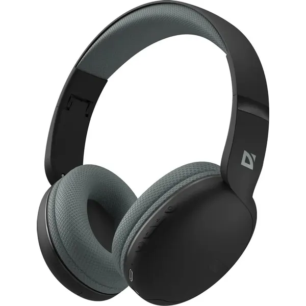 Наушники Defender FreeMotion B480, Bluetooth, накладные, черный [63480]