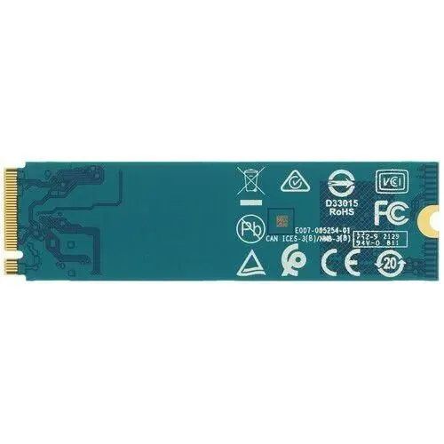 SSD M.2 накопитель, объем 250 ГБ, полезный