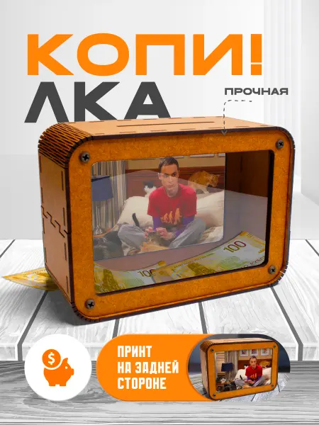 KopiCash Копилка для денег Теория большого взрыва