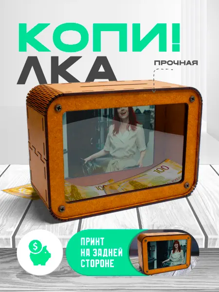KopiCash Копилка для денег Круэлла