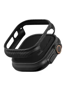 Чехол Uniq на Apple Watch 49 мм серии Ultra, 2,3, KEVA VERGE, из настоящего кевлара, ультратонкий, черный