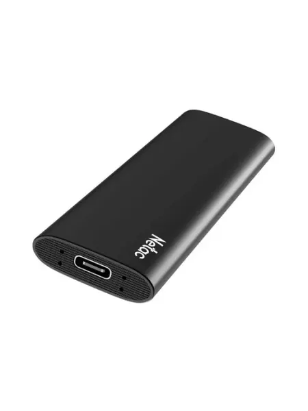 Netac Z SLIM 500 ГБ Внешний SSD-диск, USB 3.2, NT01ZSLIM-500G-32BK, черный