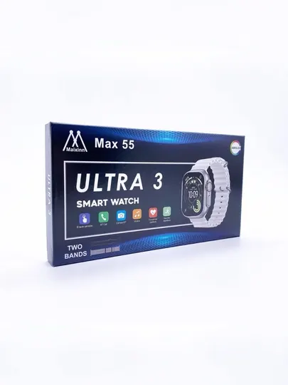 Смарт-часы Maxinn Max 55 Ultra 3, с большим 2.3" AMOLED экраном