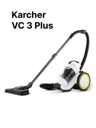 Пылесос Karcher VC 2 / VC 3 Plus: мощный, компактная модель с фильтром HEPA