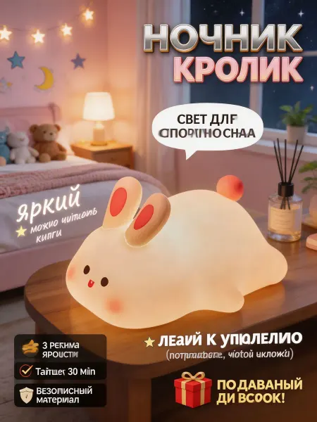 Светильник детский ночник