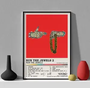 PostersClub Постер Run the Jewels - "Run the Jewels 2" 30 см x 40 см