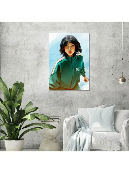 Classic Art Картина на холсте Игра в кальмара 2 30х40