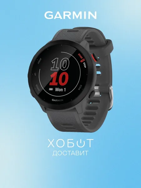 Смарт-часы Garmin Forerunner 55 Monterra Grey (010-02562-13)
