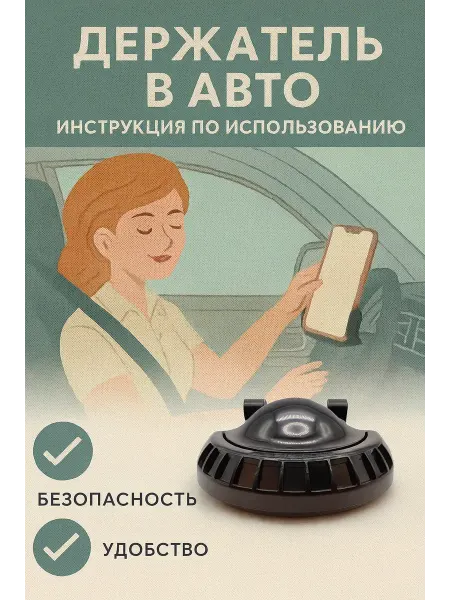 Техник интенсив 2 Автомобильный держатель телефона с парковочным номером 360°