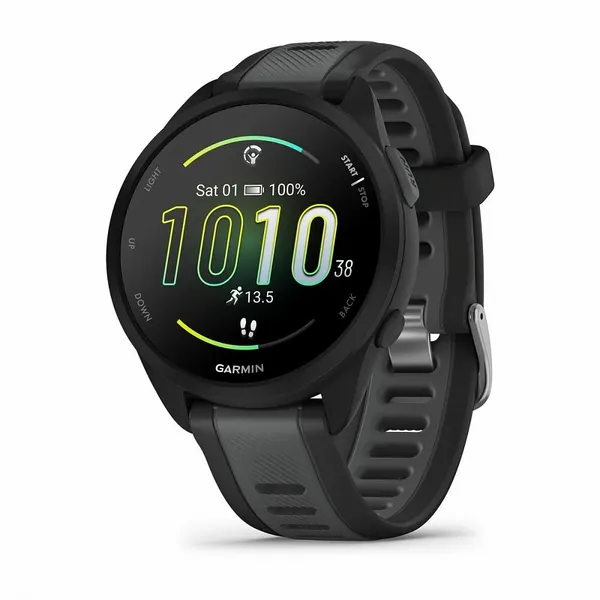 Умные часы Garmin Forerunner 165, Music Black / Slate Gray