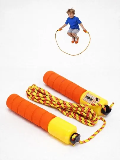 Скакалка со счетчиком, спортивная для фитнеса, 2,4 м