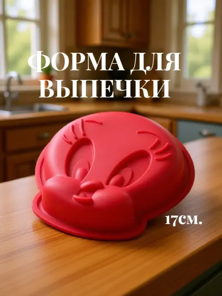 Bekker Форма для выпечки "Цыпленок", силикон