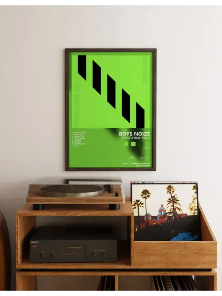 Postersbase Постер Boys Noize - Strictly Raw Vol 2 40x60