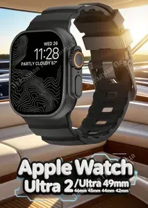 Спортивные ремешки, совместимые с Apple Watch Ultra 2 / Ultra 49/46/45/44/42 мм, Водонепроницаемые