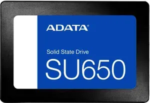 ADATA 480 ГБ Внутренний SSD-диск Ultimate SU650 2.5" SATA3, 2.5", SATA III 6 Гбит/с (ASU650SS-480GT-R)