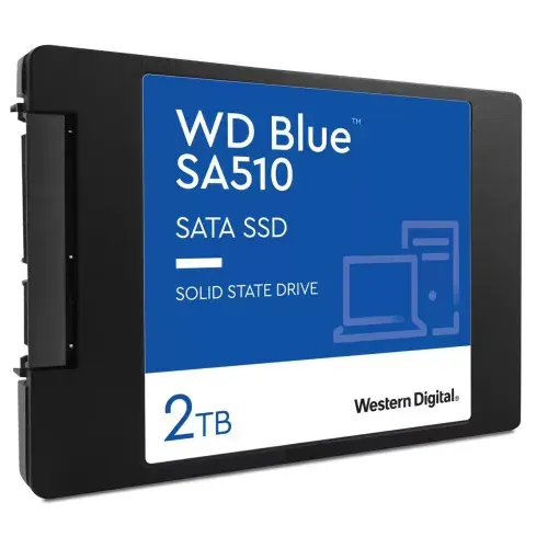 Western Digital 2 ТБ Внутренний SSD-диск , 2.5", SATA III 6 Гбит/с (WDS200T3B0A)