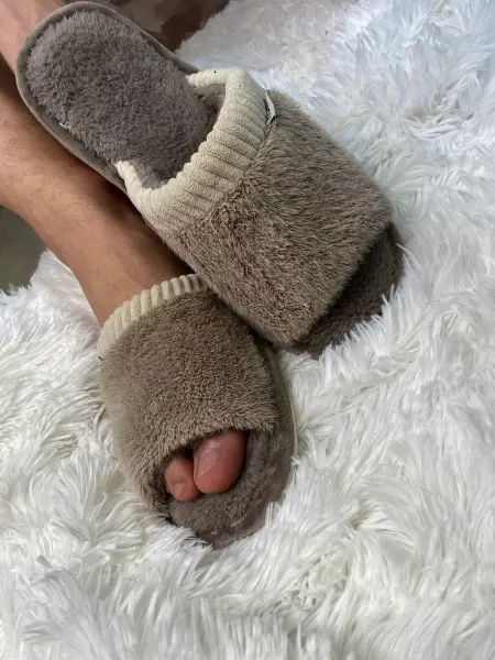 Тапочки домашние открытые