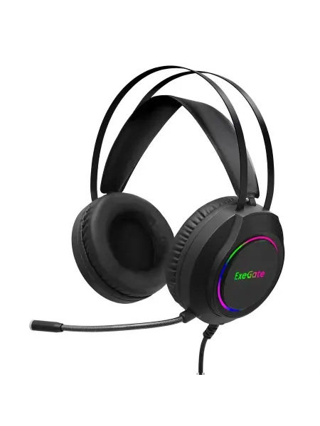 EXEGATE Наушники проводные игровые Cosmos HS-702GL 2.5 м