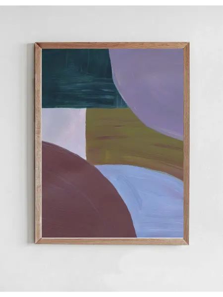 Onllyart Постер Нарисованные фигуры 2 50x70