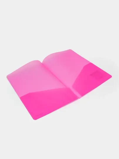 Папка-уголок пластиковая ErichKrause Glossy Neon, с 2 карманами, A4, полупрозрачный, 53603