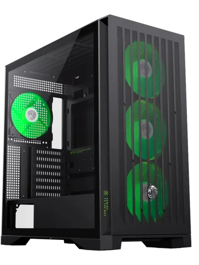 Корпус GameMax Leader 2, Full-Tower, 6×ARGB вентиляторов