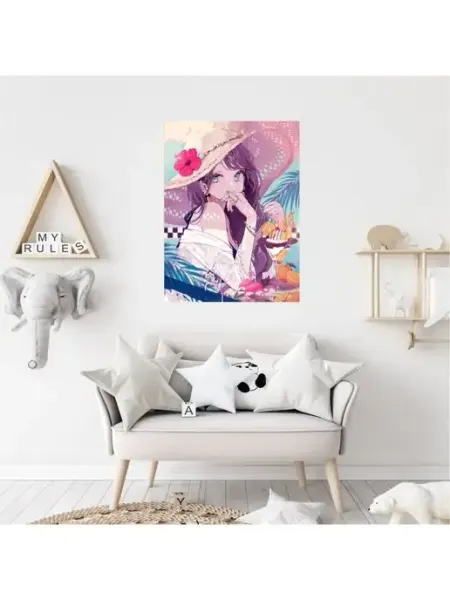 Dekor Vinil Постер Аниме на стену 30*40 см