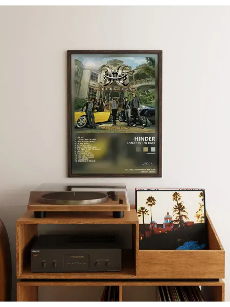 Postersbase Постер Hinder - Take It to the Limit 40x60
