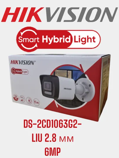 Hikvision DS-2CD1063G2-LIU 2.8 мм IP Камера, цилиндрическая