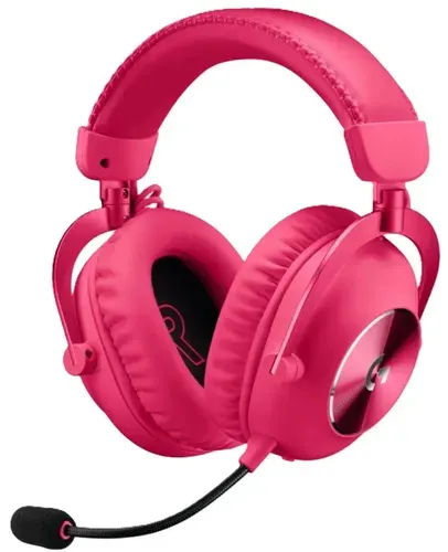 Игровая беспроводная гарнитура Logitech G PRO X 2 LIGHTSPEED Magenta 981-001275, беспроводные, розовый