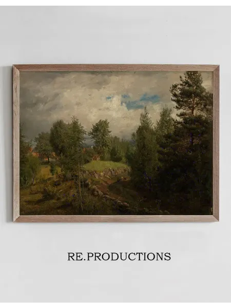 Re.productions Постер Fra Øyestad - Amaldus Nielsen
