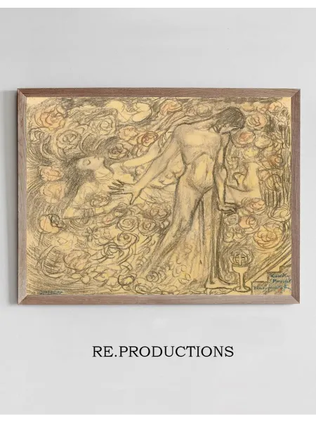 Re.productions Постер Kundry And Parsifal - Jan Toorop